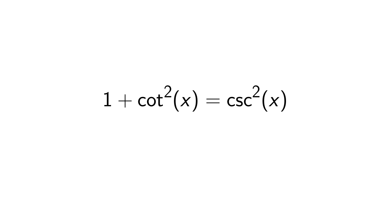 Read more about the article Prove that 1 + cot^2(x) = csc^2(x)